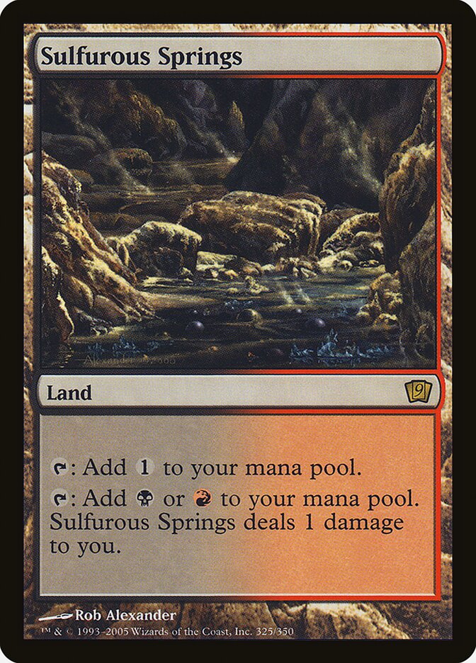 Sulfurous Springs 325 (9th Edition)  - Foil | Good Games Adelaide SA