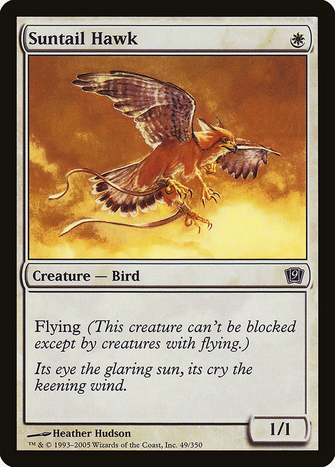 Suntail Hawk 49 (9th Edition)  - Foil | Good Games Adelaide SA