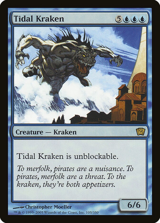 Tidal Kraken 105 (9th Edition)  - Foil | Good Games Adelaide SA