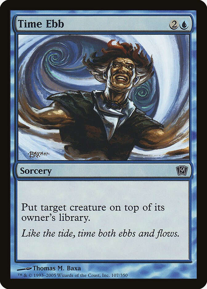 Time Ebb 107 (9th Edition)  - Foil | Good Games Adelaide SA