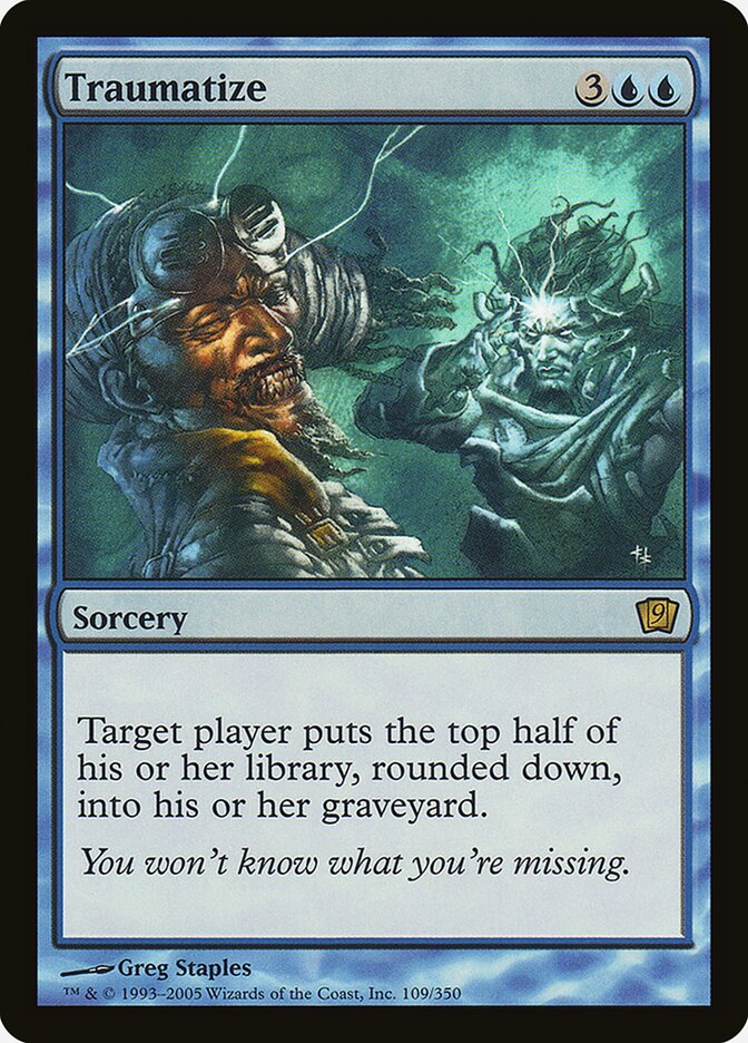 Traumatize 109 (9th Edition)  - Foil | Good Games Adelaide SA