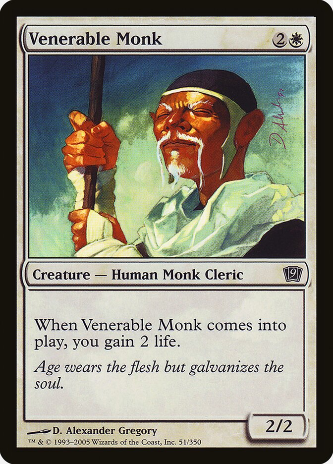 Venerable Monk 51 (9th Edition)  - Foil | Good Games Adelaide SA