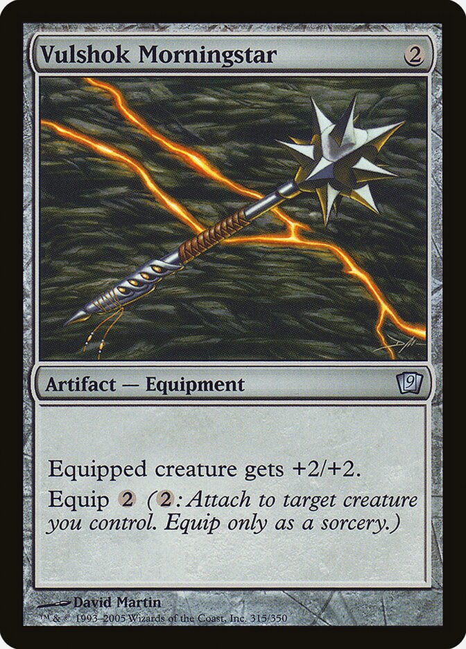 Vulshok Morningstar 315★/350 (9th Edition)  - Foil | Good Games Adelaide SA