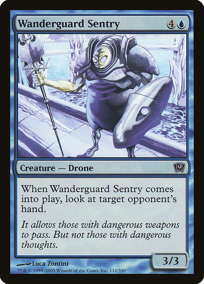 Wanderguard Sentry 111 (9th Edition)  - Foil | Good Games Adelaide SA