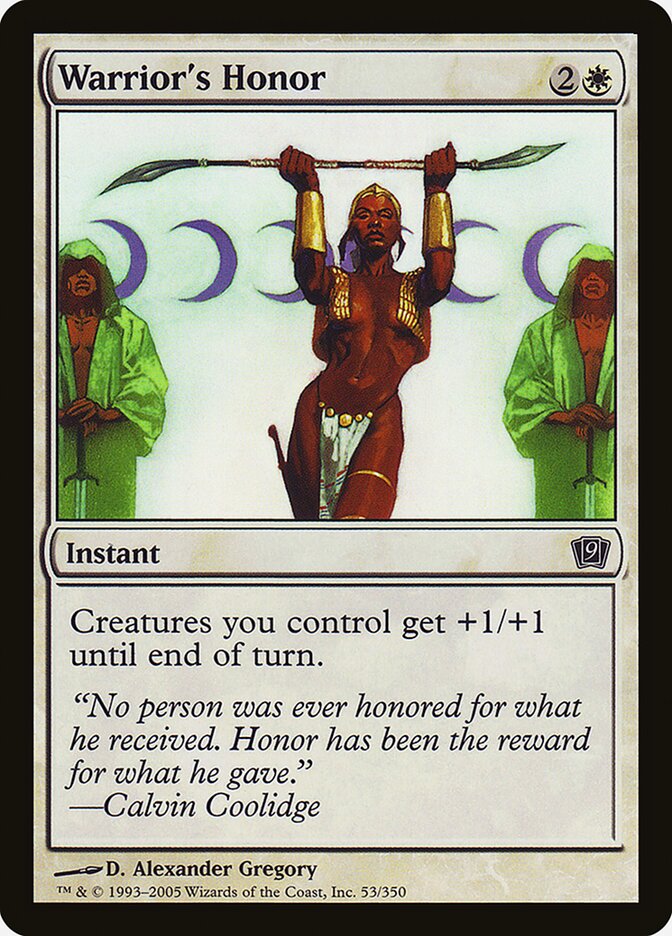 Warrior's Honor 53 (9th Edition)  - Foil | Good Games Adelaide SA