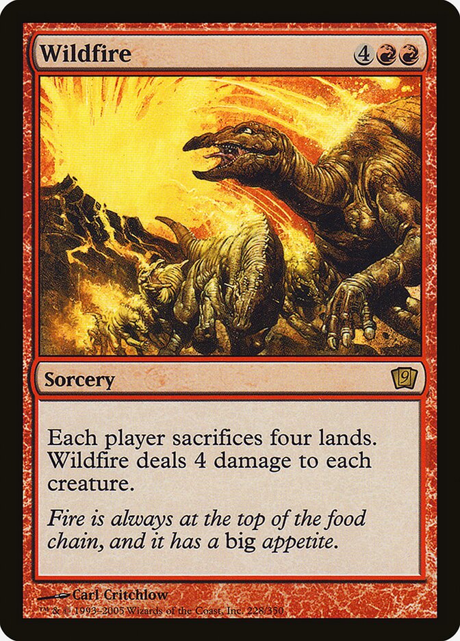 Wildfire 228 (9th Edition)  - Foil | Good Games Adelaide SA