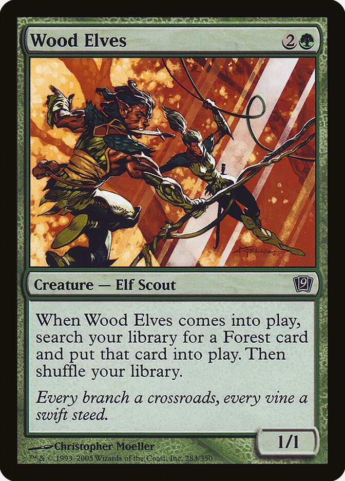 Wood Elves 283 (9th Edition)  - Foil | Good Games Adelaide SA
