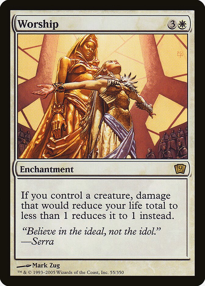 Worship 55 (9th Edition)  - Foil | Good Games Adelaide SA