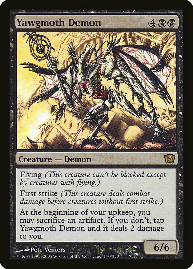 Yawgmoth Demon 170 (9th Edition)  - Foil | Good Games Adelaide SA