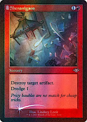Shenanigans 18 (Modern Horizons)  - Retro Etched Foil | Good Games Adelaide SA