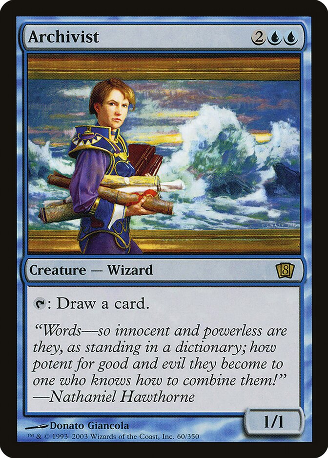 Archivist 60 (8th Edition)  - Foil | Good Games Adelaide SA