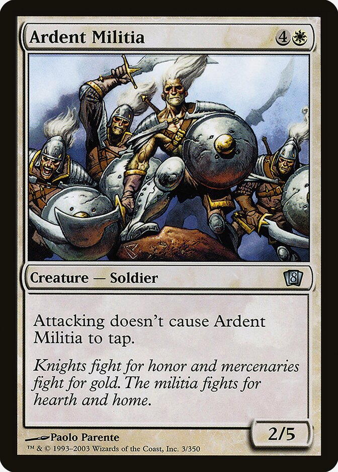 Ardent Militia 3 (8th Edition)  - Foil | Good Games Adelaide SA