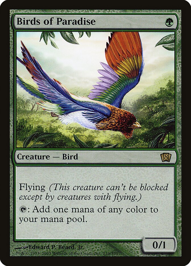 Birds of Paradise 233 (8th Edition)  - Foil | Good Games Adelaide SA