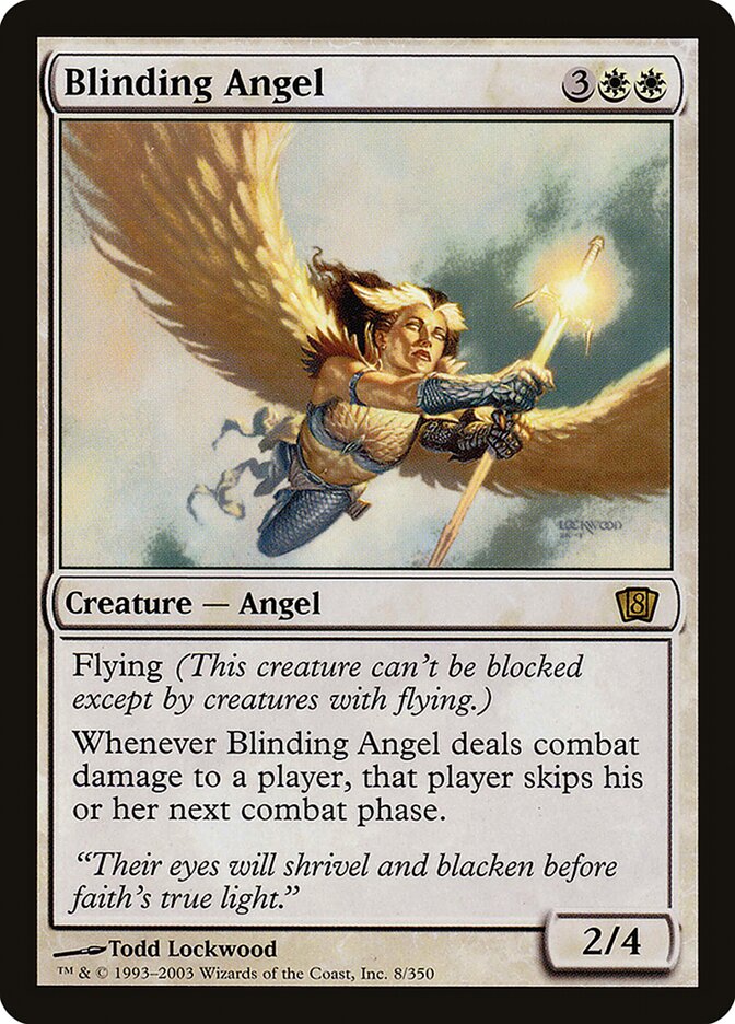 Blinding Angel 8 (8th Edition)  - Foil | Good Games Adelaide SA