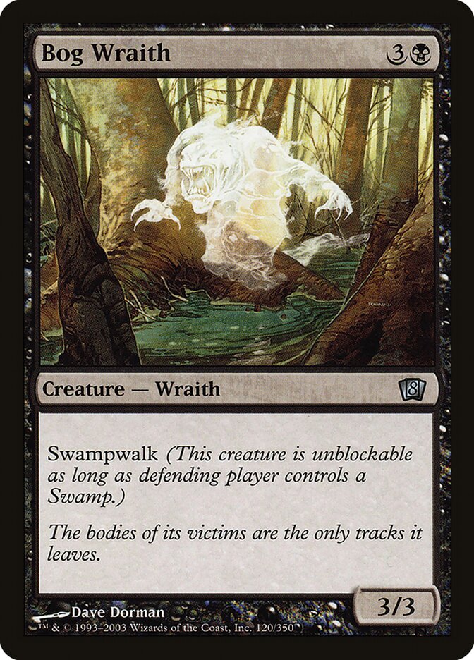 Bog Wraith 120 (8th Edition)  - Foil | Good Games Adelaide SA