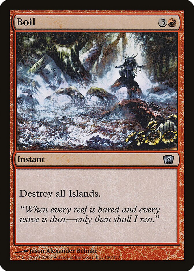 Boil 180 (8th Edition)  - Foil | Good Games Adelaide SA