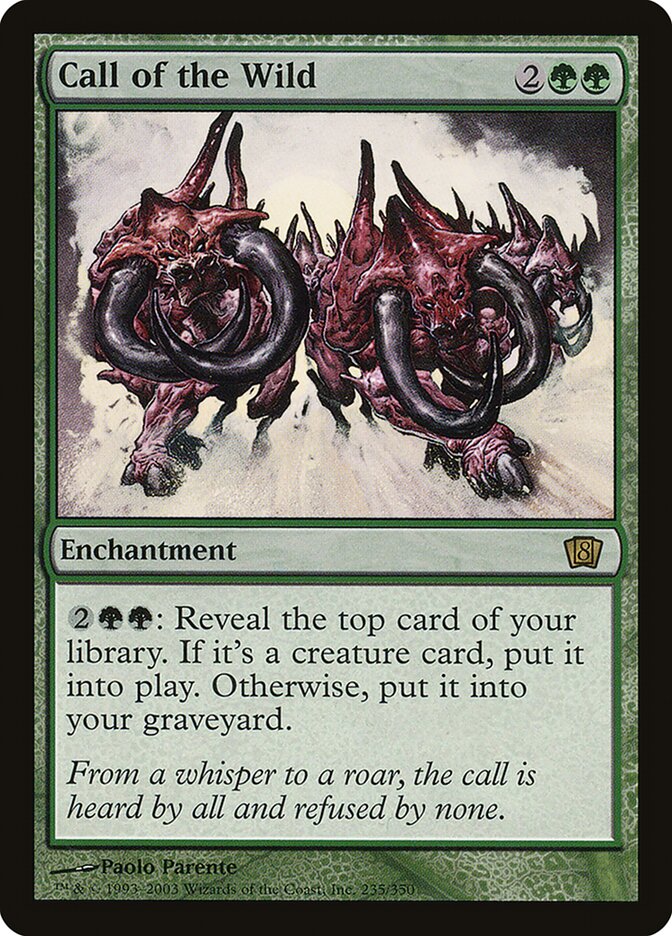 Call of the Wild 235 (8th Edition)  - Foil | Good Games Adelaide SA