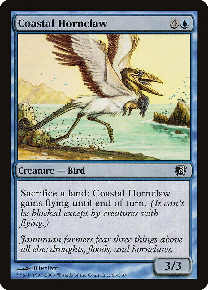 Coastal Hornclaw 66 (8th Edition)  - Foil | Good Games Adelaide SA