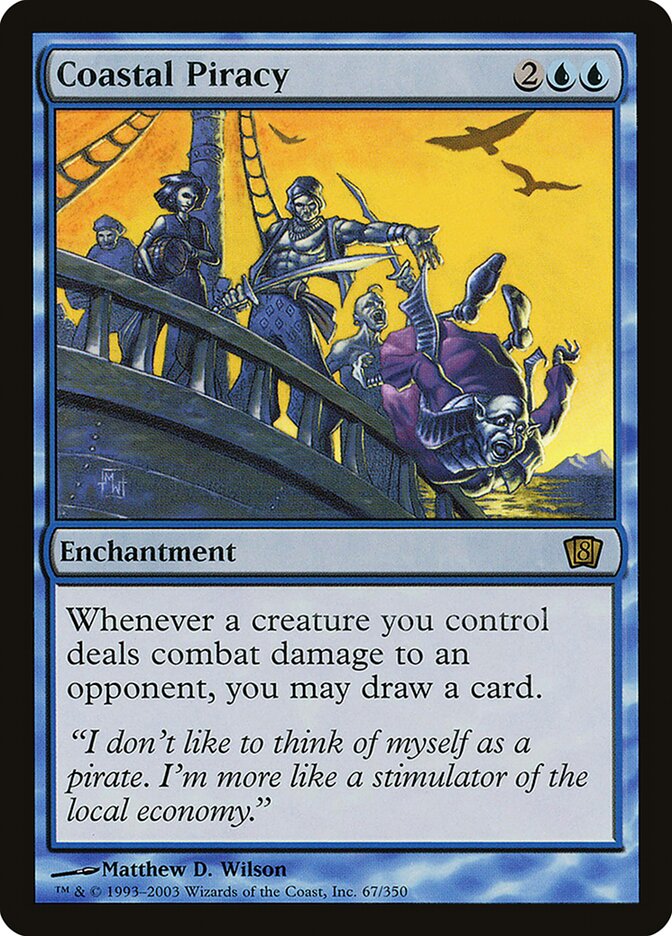 Coastal Piracy 67 (8th Edition)  - Foil | Good Games Adelaide SA