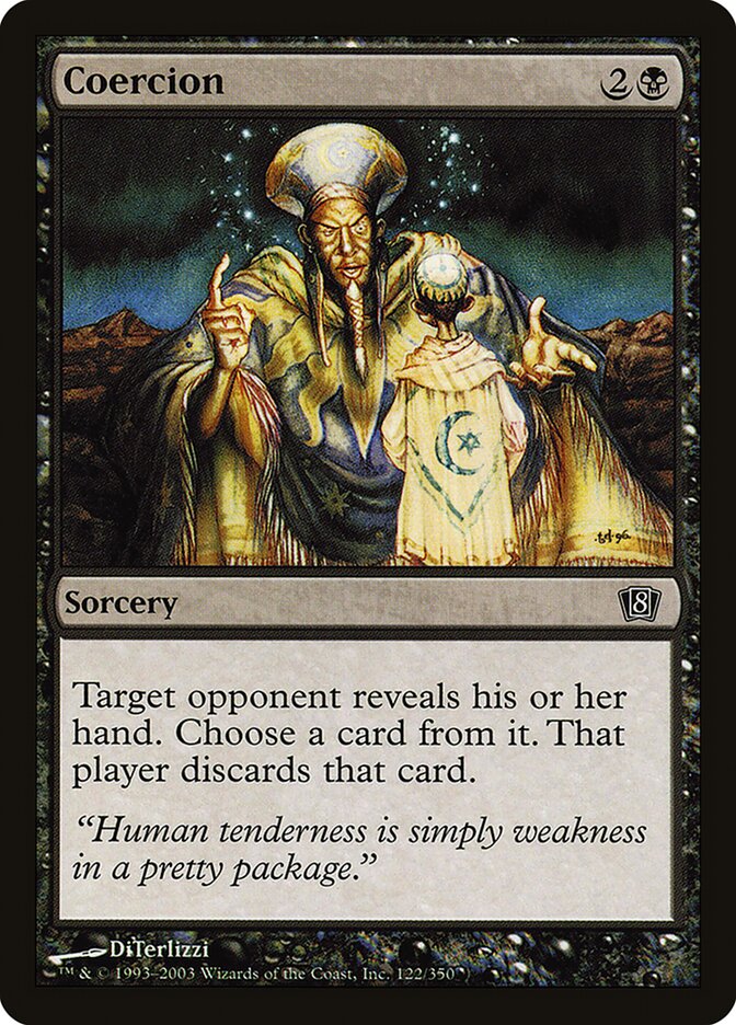 Coercion 122 (8th Edition)  - Foil | Good Games Adelaide SA