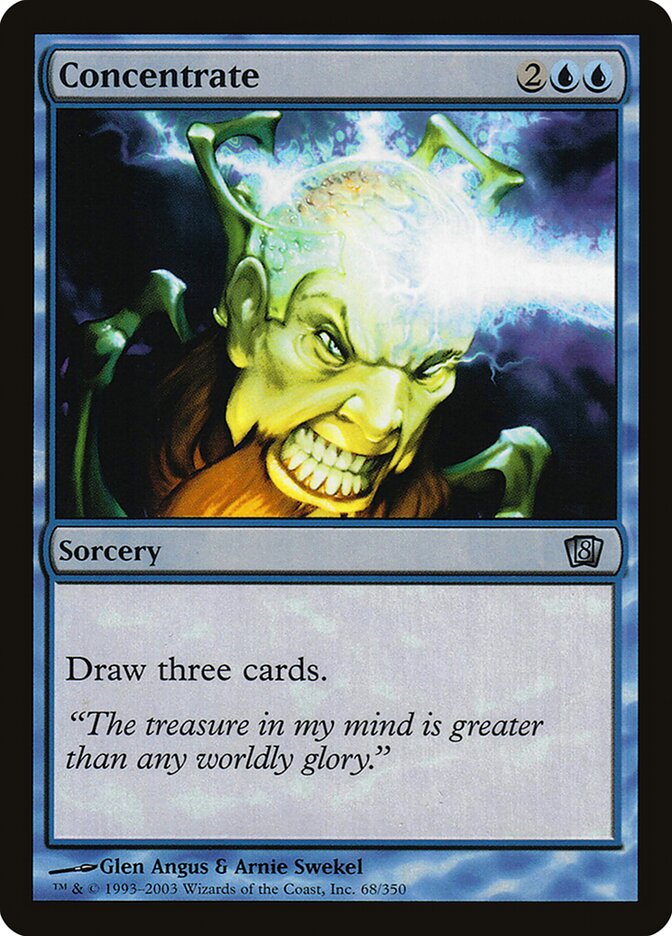 Concentrate 68 (8th Edition)  - Foil | Good Games Adelaide SA