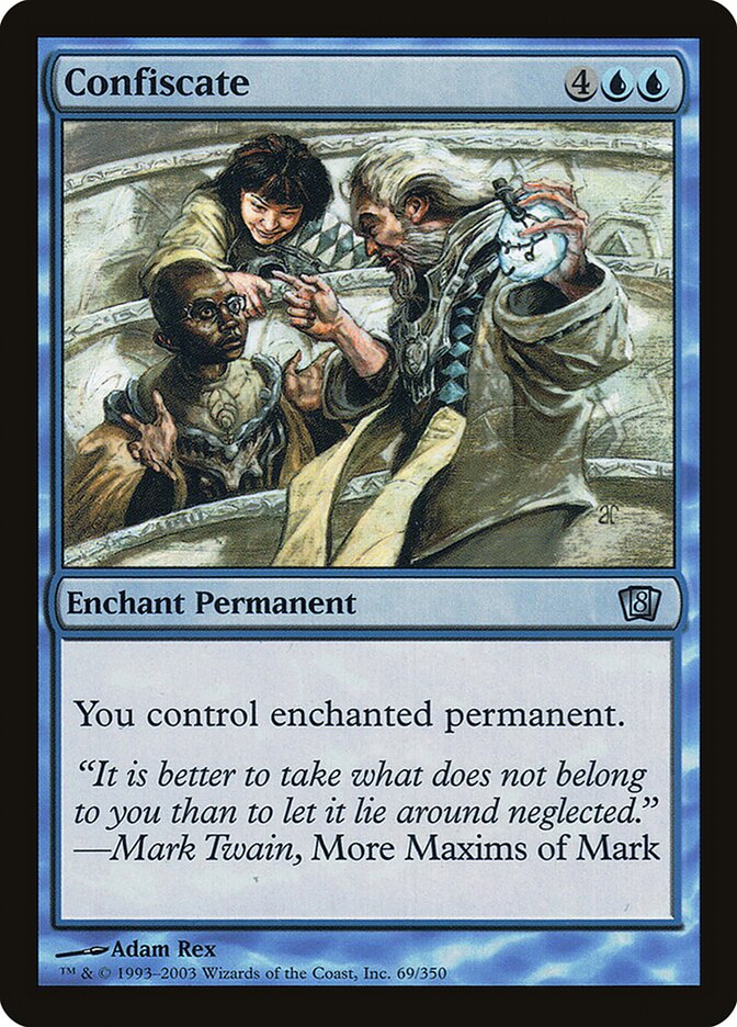 Confiscate 69 (8th Edition)  - Foil | Good Games Adelaide SA