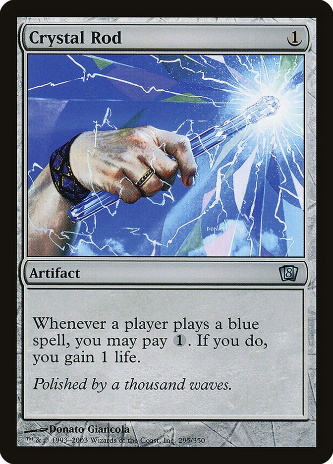 Crystal Rod 295 (8th Edition)  - Foil | Good Games Adelaide SA