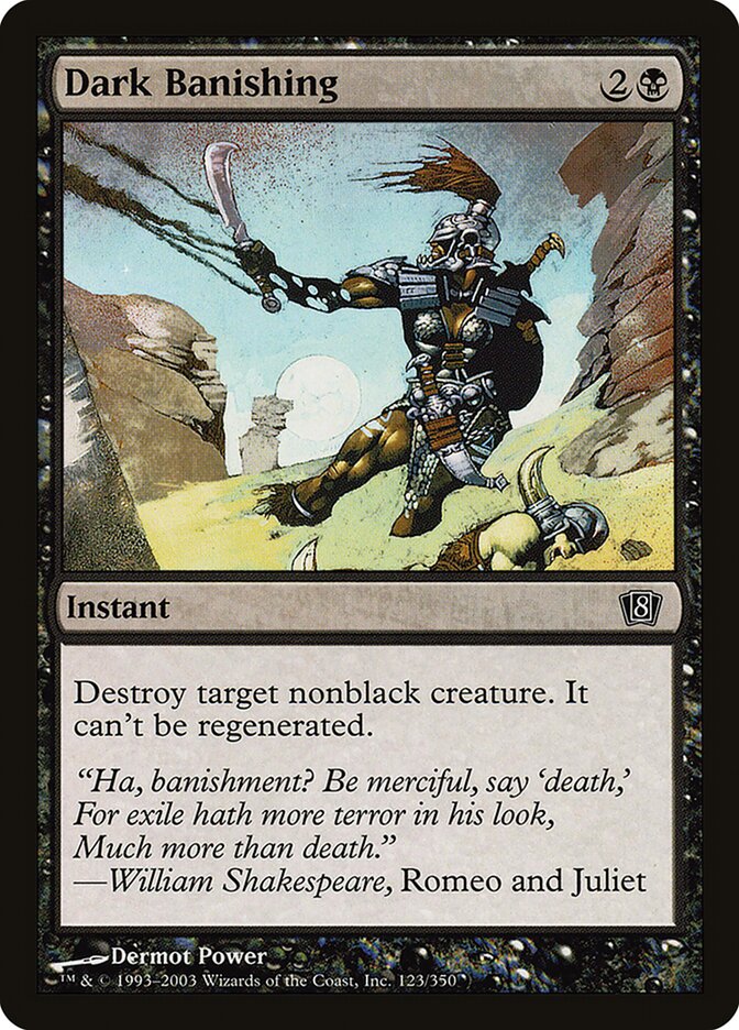 Dark Banishing 123 (8th Edition)  - Foil | Good Games Adelaide SA