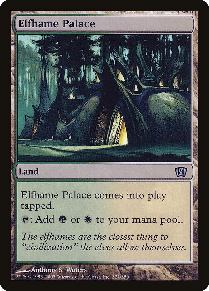 Elfhame Palace 324 (8th Edition)  - Foil | Good Games Adelaide SA