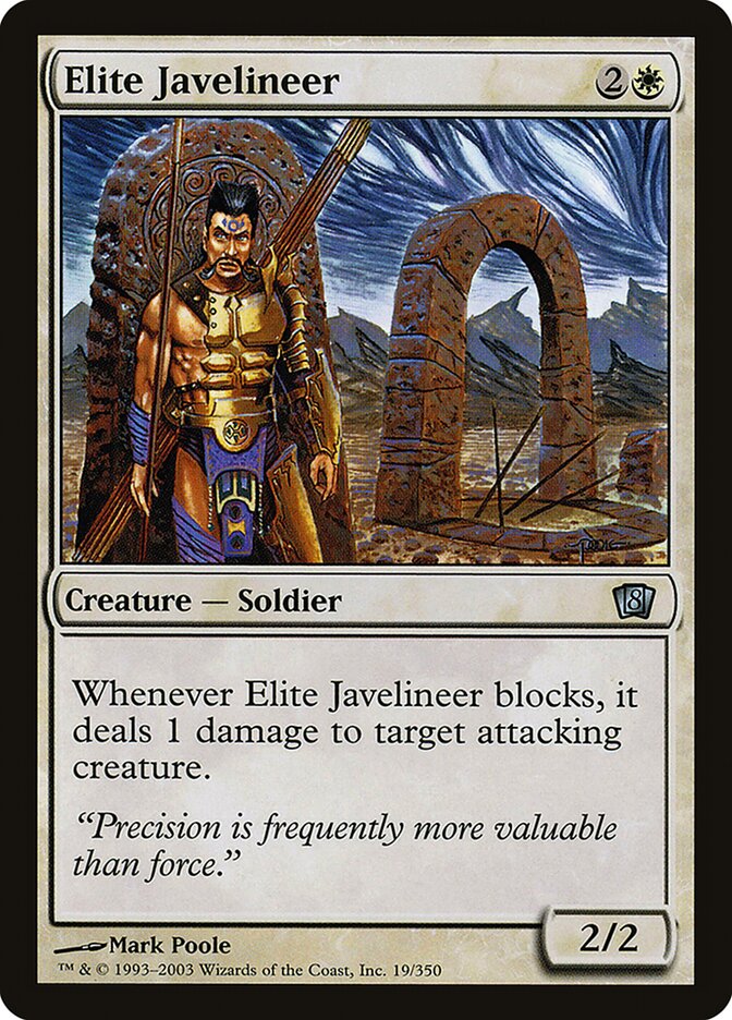 Elite Javelineer 19 (8th Edition)  - Foil | Good Games Adelaide SA