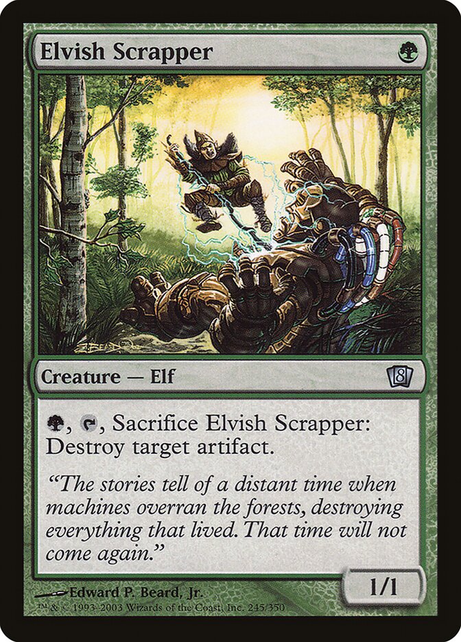 Elvish Scrapper 245 (8th Edition)  - Foil | Good Games Adelaide SA
