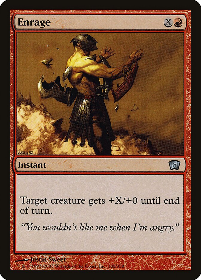 Enrage 185 (8th Edition)  - Foil | Good Games Adelaide SA