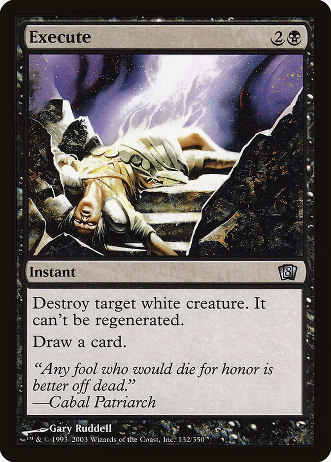 Execute 132 (8th Edition)  - Foil | Good Games Adelaide SA