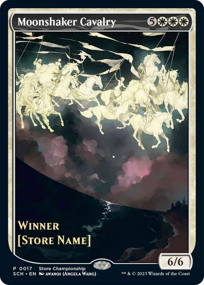 Moonshaker Cavalry (Store Stamped) 17 (Game Day & Store Championship Promos)  - Textless | Good Games Adelaide SA