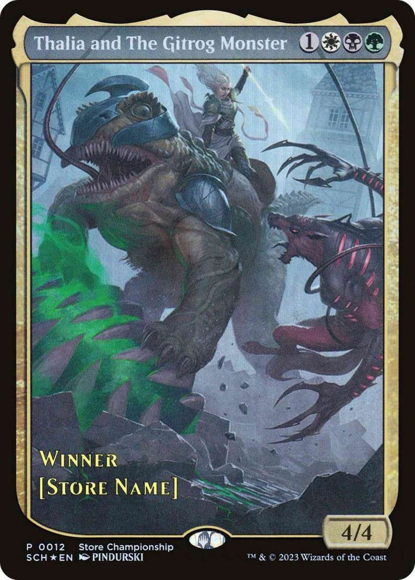 Thalia and The Gitrog Monster (Store Stamped) 12 (Game Day & Store Championship Promos)  - Textless | Good Games Adelaide SA