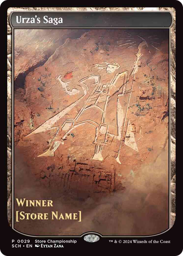 Urza's Saga (Store Stamped) 29 (Game Day & Store Championship Promos)  - Textless | Good Games Adelaide SA