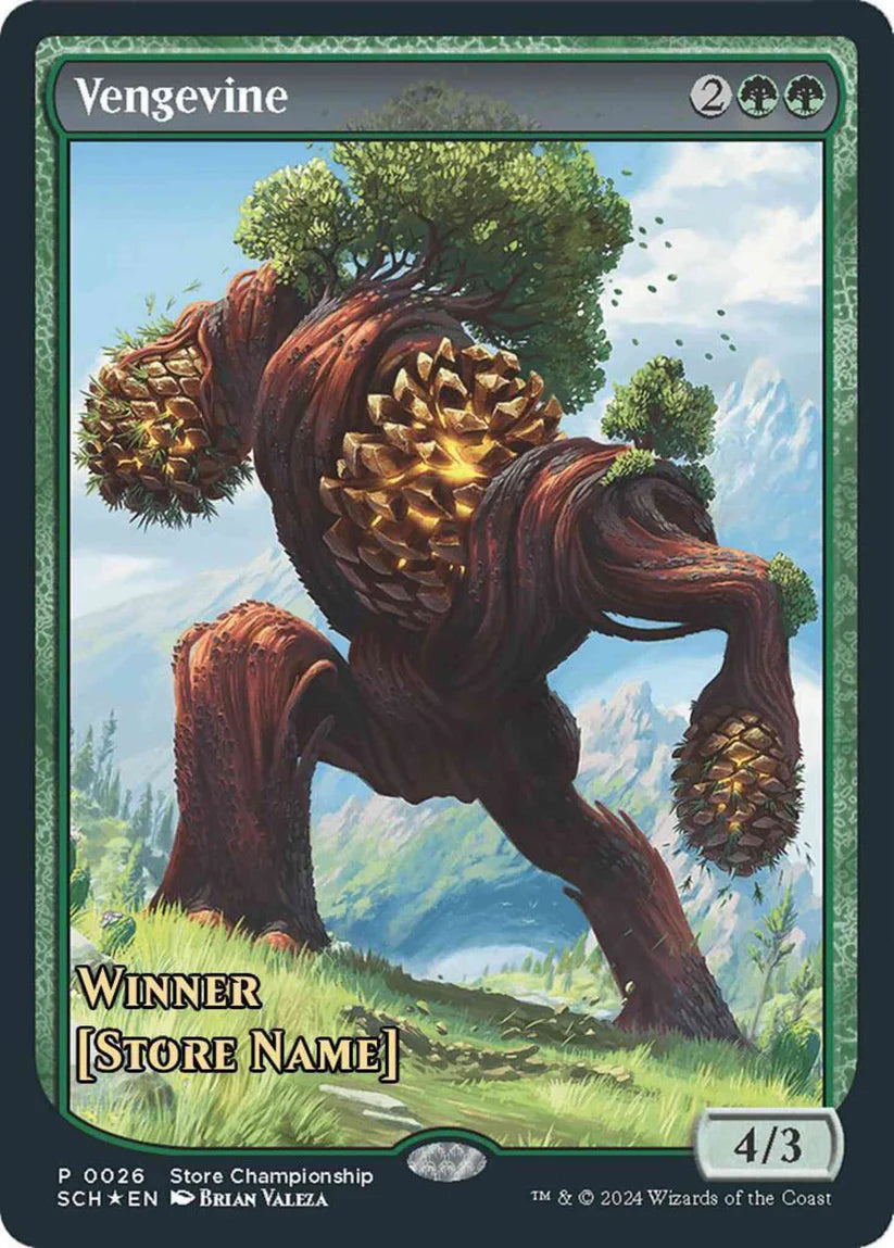 Vengevine (Store Stamped) 26 (Game Day & Store Championship Promos)  - Textless | Good Games Adelaide SA