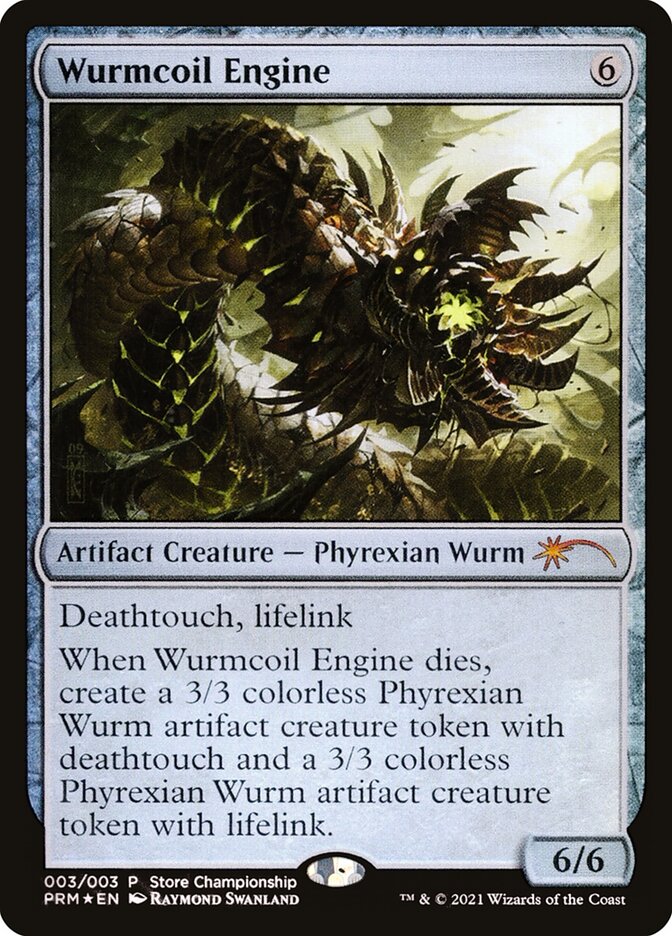 Wurmcoil Engine 3 (Game Day & Store Championship Promos)  - Foil | Good Games Adelaide SA