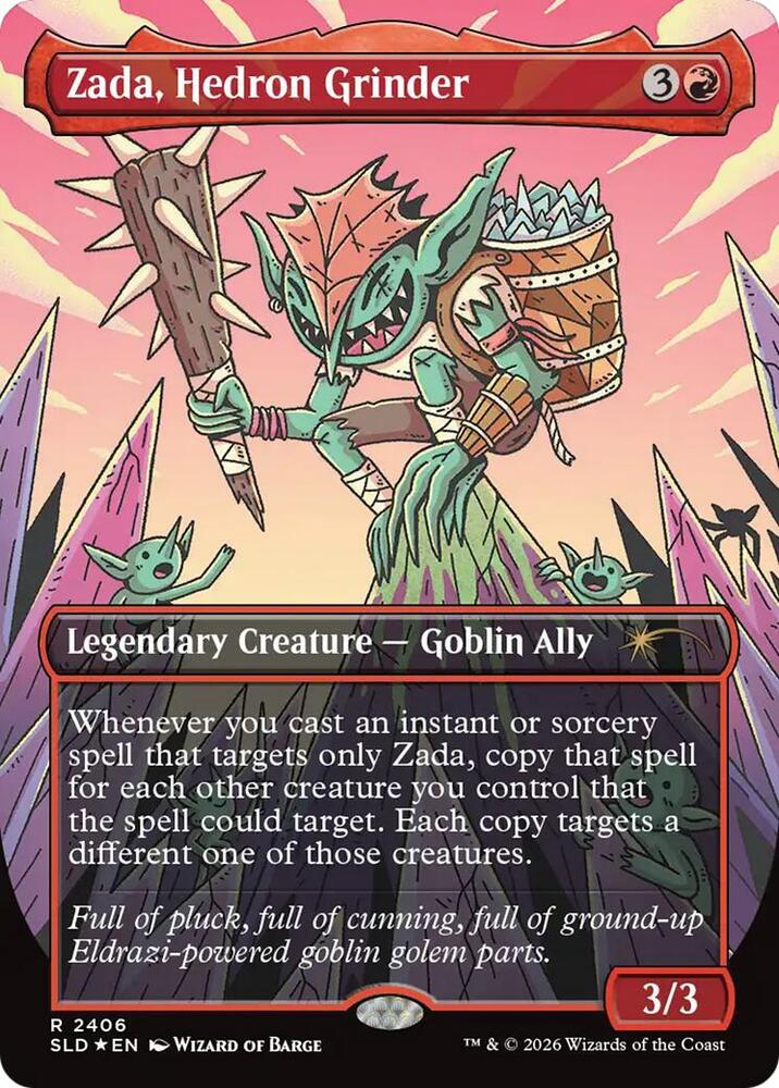Zada Hedron Grinder 2406 (Secret Lair Drop Series)  - Foil | Good Games Adelaide SA