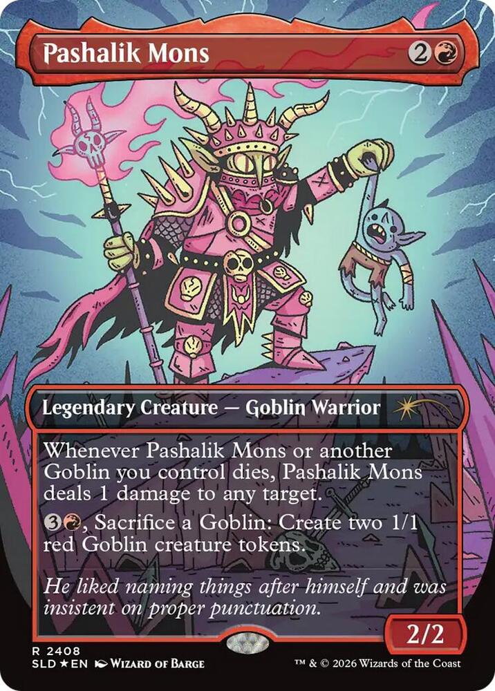Pashalik Mons 2408 (Secret Lair Drop Series)  - Foil | Good Games Adelaide SA