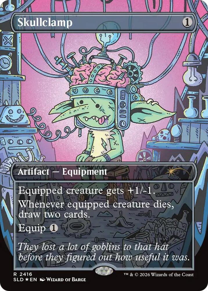 Skullclamp 2416 2416 (Secret Lair Drop Series)  - Foil | Good Games Adelaide SA