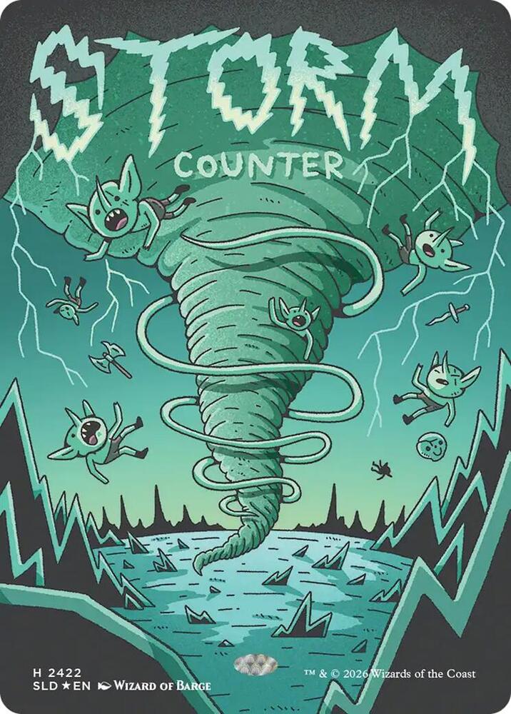 Storm Counter 2422 (Secret Lair Drop Series)  - Foil | Good Games Adelaide SA