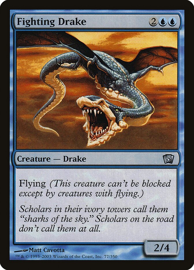 Fighting Drake 77 (8th Edition)  - Foil | Good Games Adelaide SA