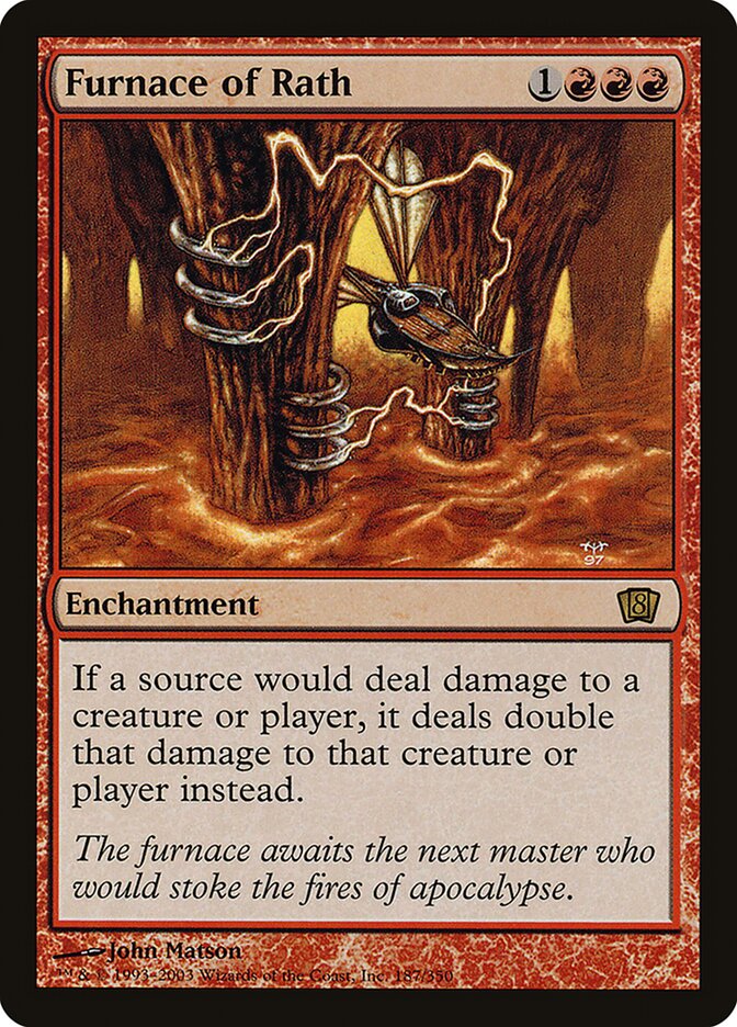 Furnace of Rath 187 (8th Edition)  - Foil | Good Games Adelaide SA