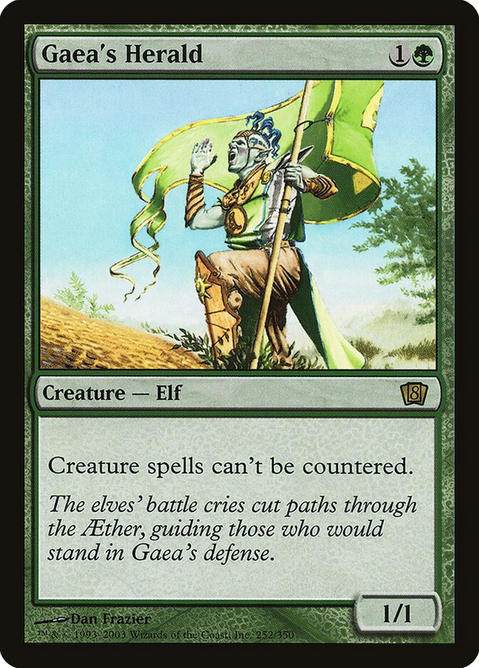 Gaea's Herald 252 (8th Edition)  - Foil | Good Games Adelaide SA