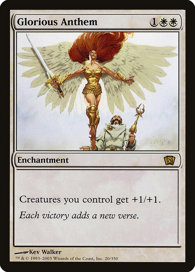 Glorious Anthem 20 (8th Edition)  - Foil | Good Games Adelaide SA