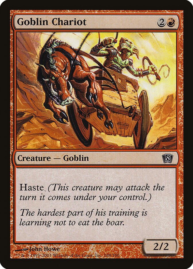 Goblin Chariot 188 (8th Edition)  - Foil | Good Games Adelaide SA