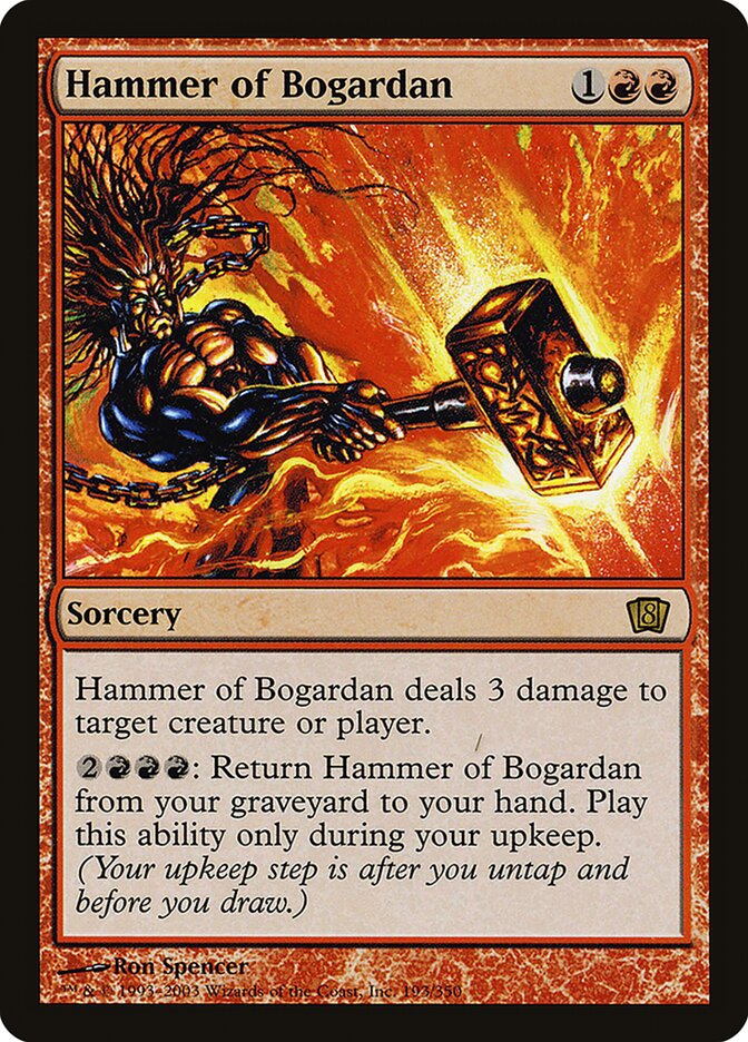Hammer of Bogardan 193 (8th Edition)  - Foil | Good Games Adelaide SA