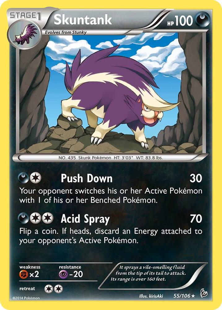 Skuntank 55/106 (XY - Flashfire)  | Good Games Adelaide SA