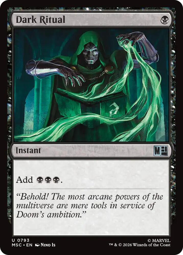 Dark Ritual 793 (Commander: Marvel Super Heroes)  - Foil | Good Games Adelaide SA